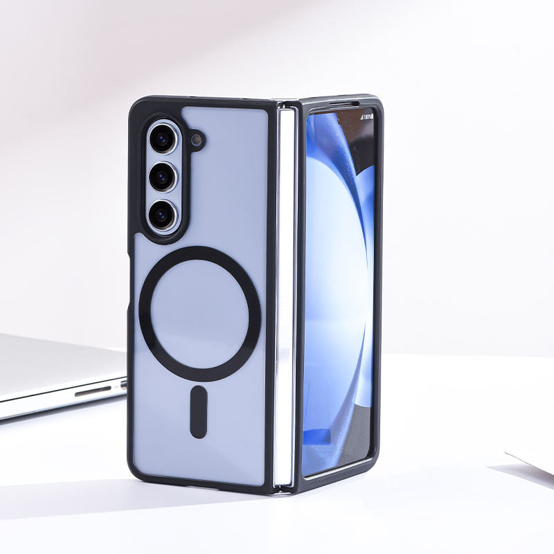 Luxury Design Premium Clear Magnetic MagSafe Non-Yellowing Case - Samsung Galaxy Fold 6