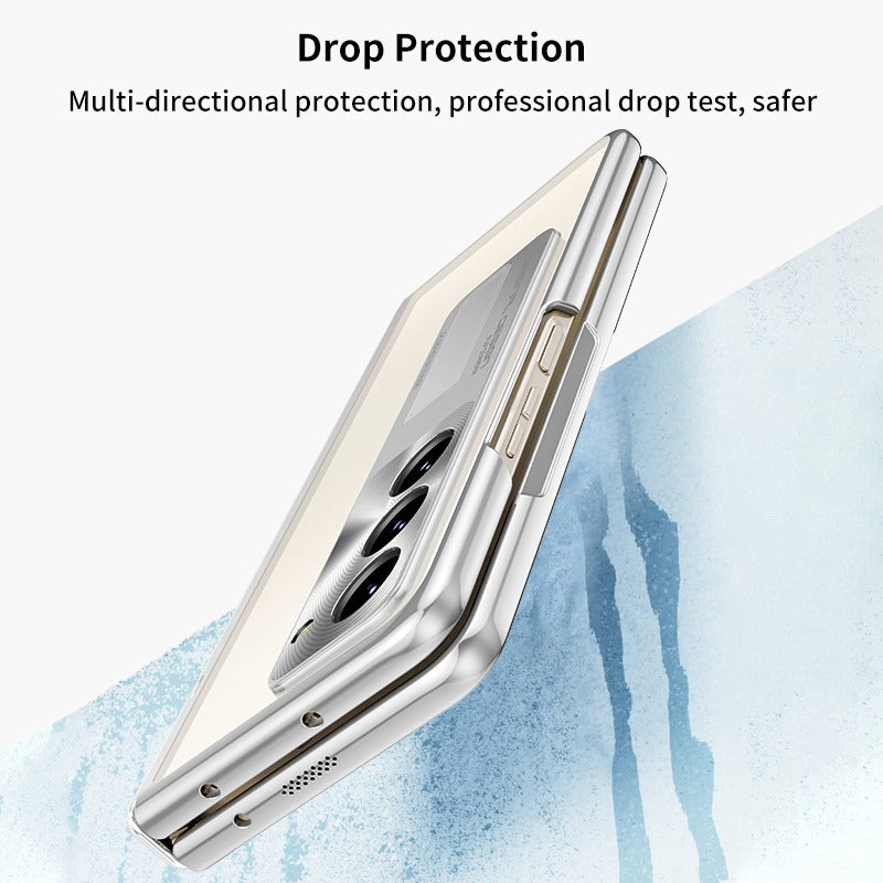 XUNDD Electroplated Shockproof Bracket Phone Case With Kickstand - Samsung Galaxy Fold 5